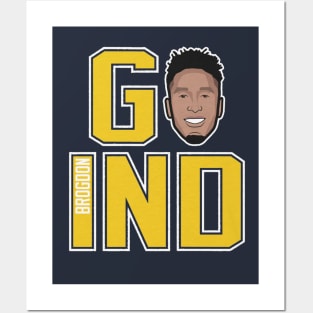 Malcolm Brogdon Indiana GO IND Posters and Art